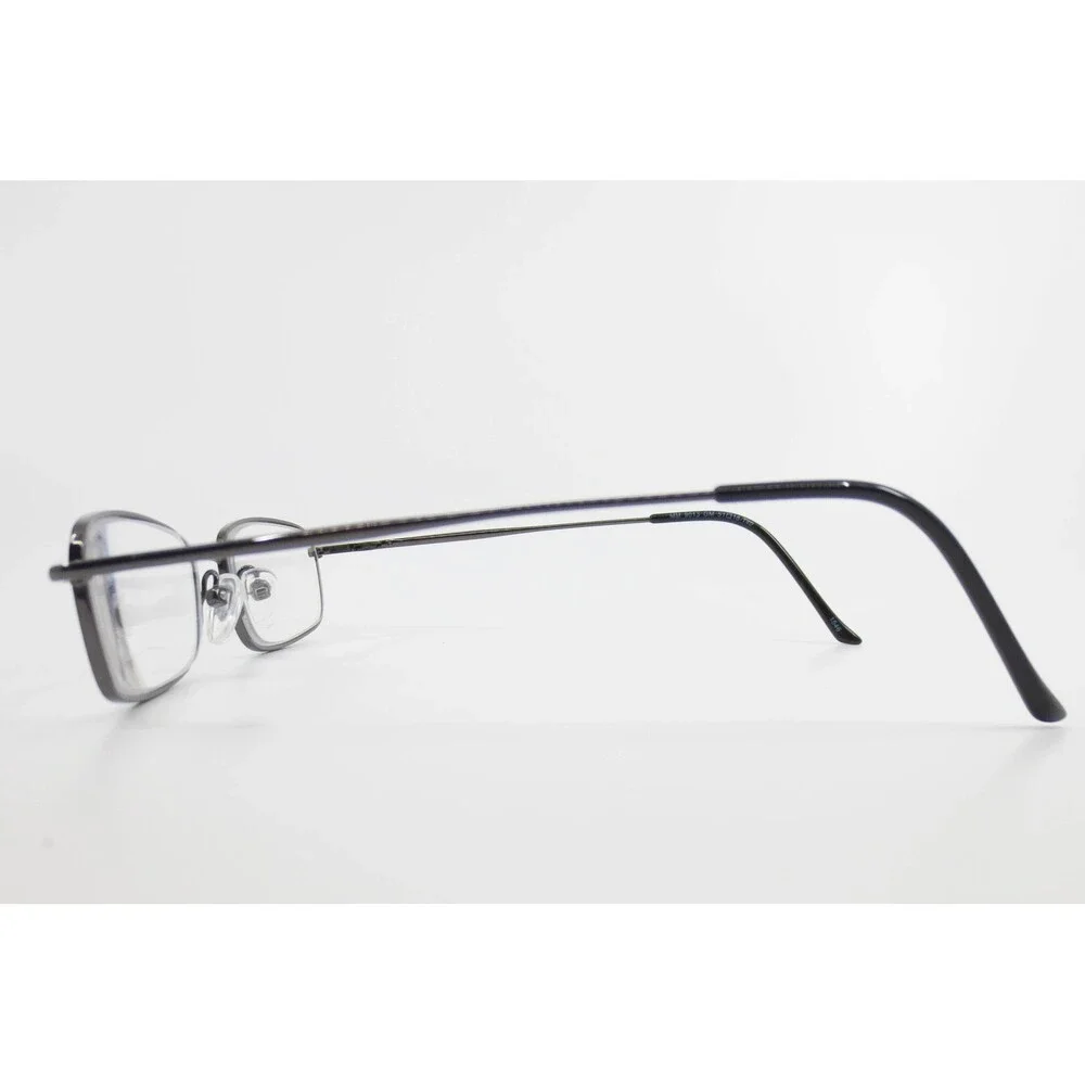 Modern Metal MM 9013 GM Gunmetal Rectangular Eyeglasses Frames 51-18-140